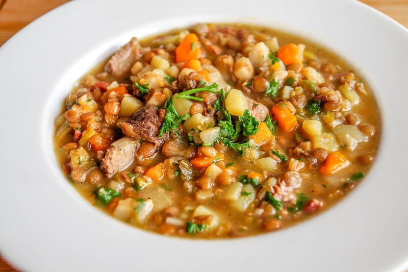 Lentil and Sweet Potato Soup